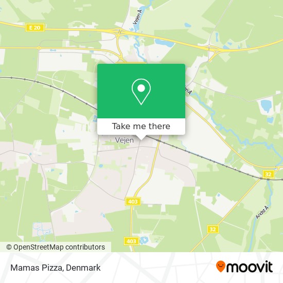Mamas Pizza map