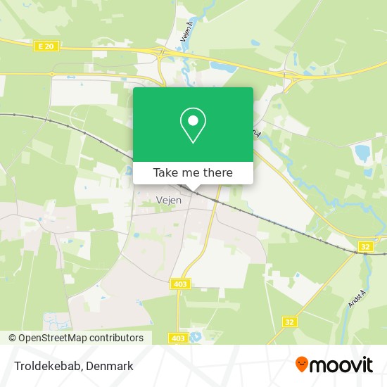 Troldekebab map