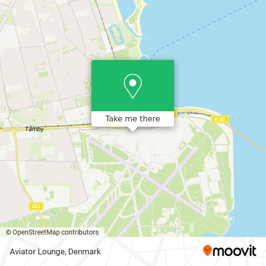 Aviator Lounge map