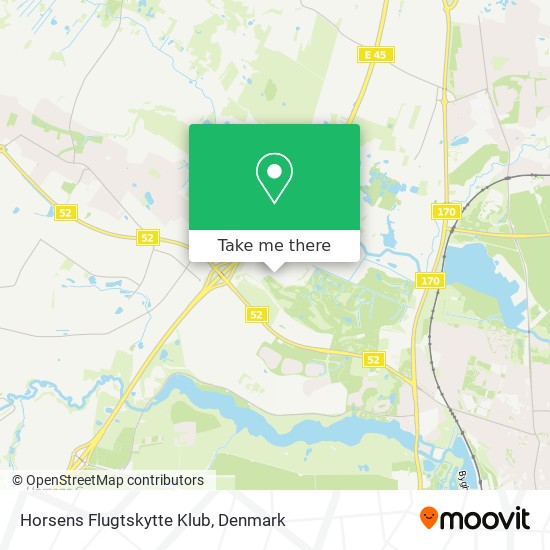 Horsens Flugtskytte Klub map