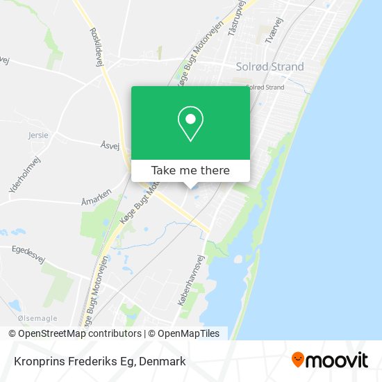 Kronprins Frederiks Eg map