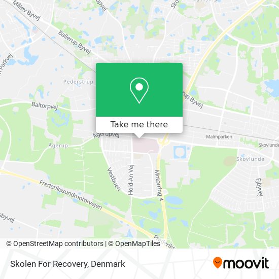 Skolen For Recovery map