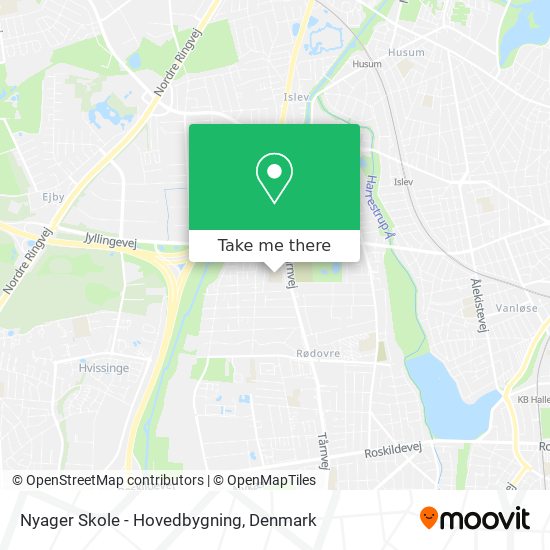 Nyager Skole - Hovedbygning map