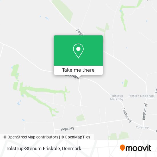 Tolstrup-Stenum Friskole map