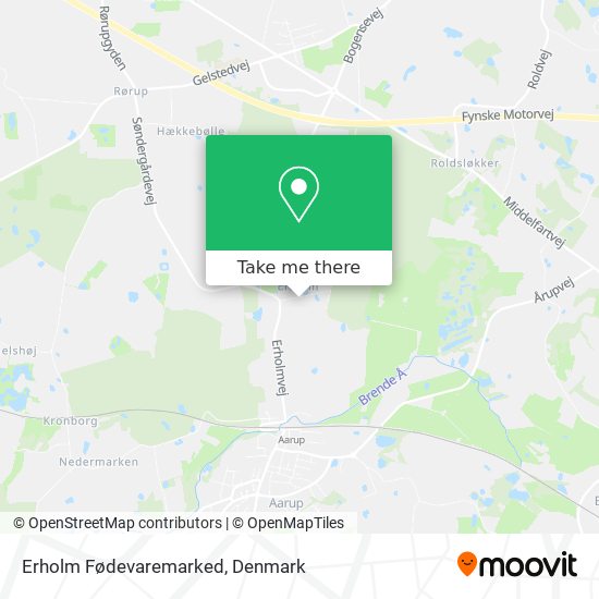 Erholm Fødevaremarked map