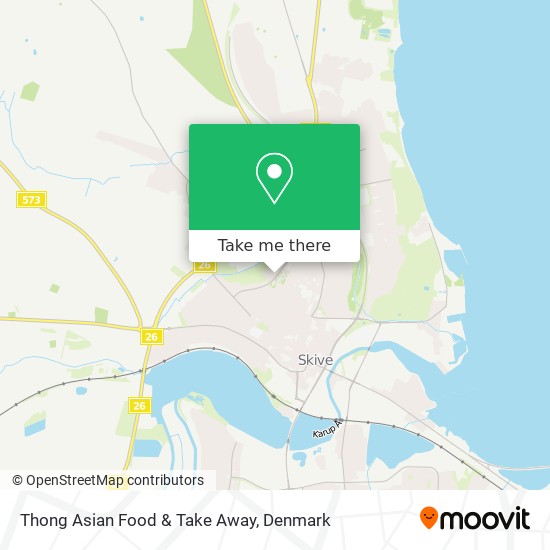 Thong Asian Food & Take Away map