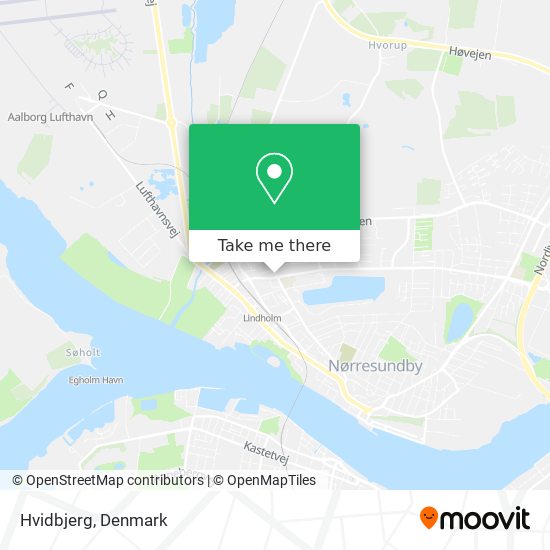 Hvidbjerg map