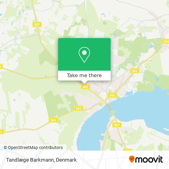 Tandlæge Barkmann map