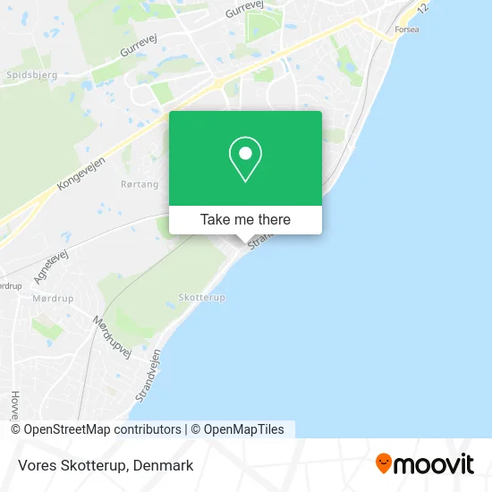 Vores Skotterup map