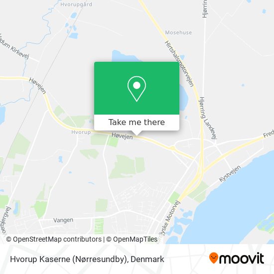 Hvorup Kaserne (Nørresundby) map