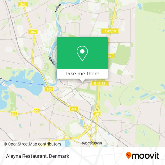 Aleyna Restaurant map