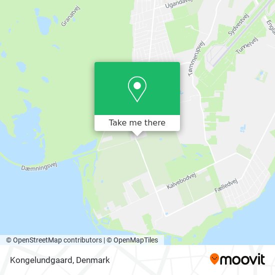 Kongelundgaard map