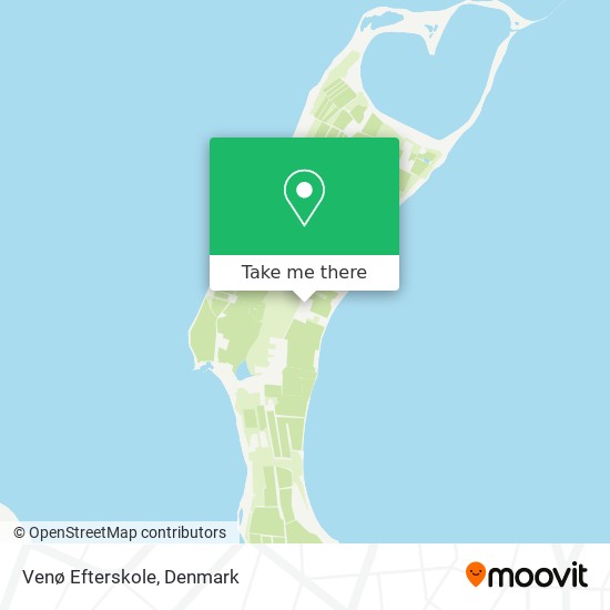 Venø Efterskole map