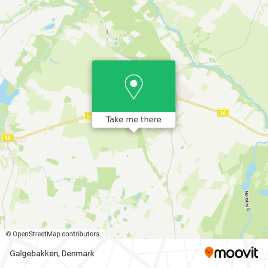 Galgebakken map