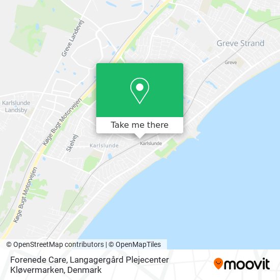 Forenede Care, Langagergård Plejecenter Kløvermarken map