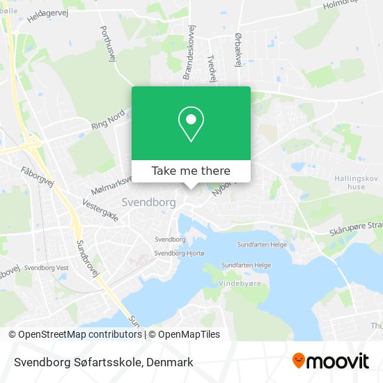 Svendborg Søfartsskole map