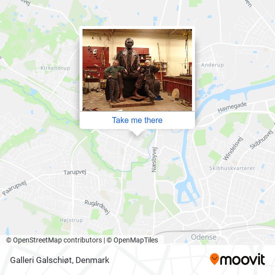 Galleri Galschiøt map