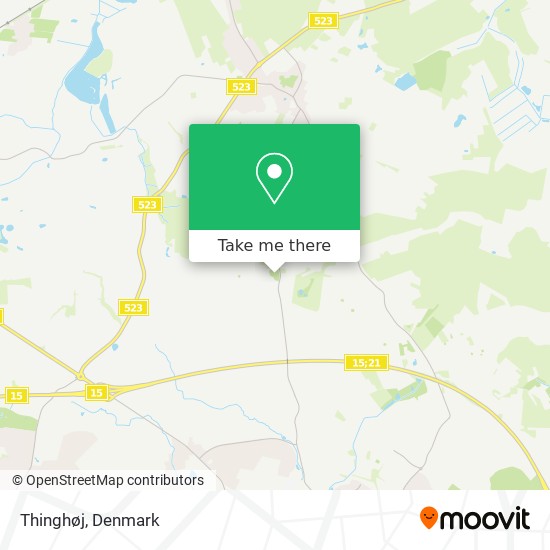 Thinghøj map