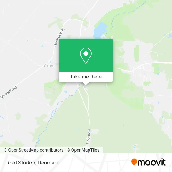 Rold Storkro map