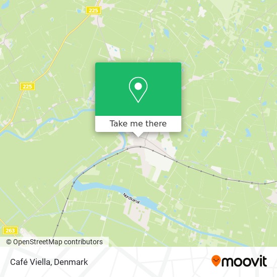 Café Viella map