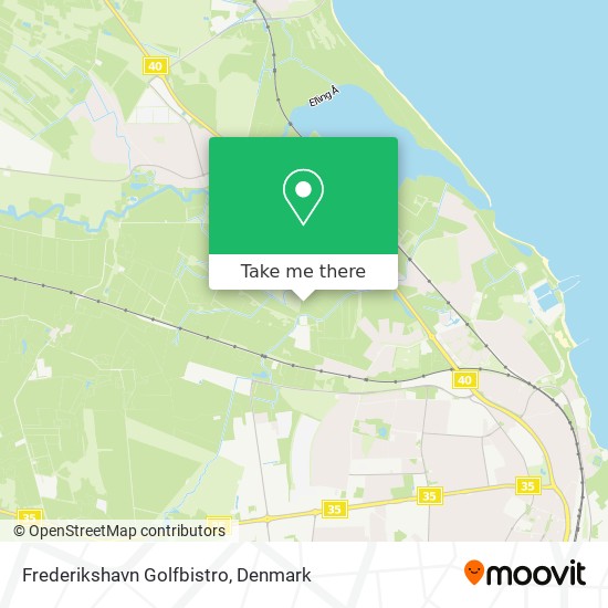 Frederikshavn Golfbistro map