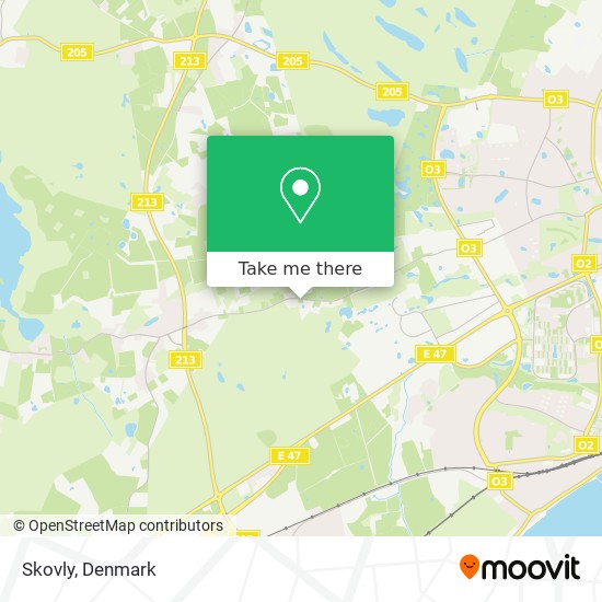 Skovly map