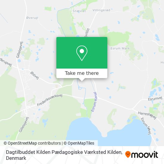 Dagtilbuddet Kilden Pædagogiske Værksted Kilden map