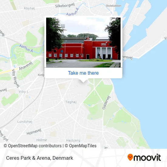 Ceres Park & Arena map