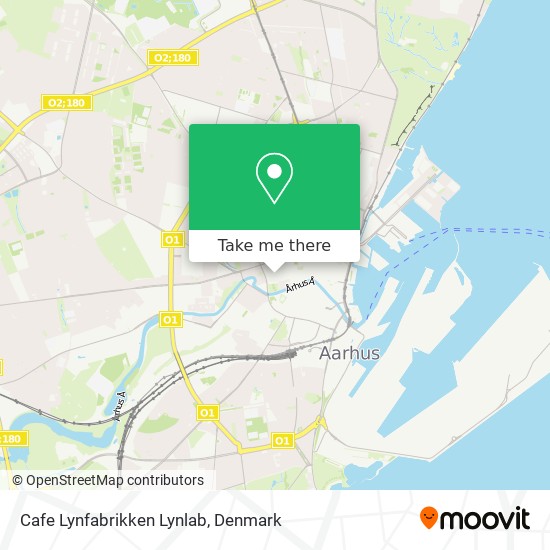 Cafe Lynfabrikken Lynlab map