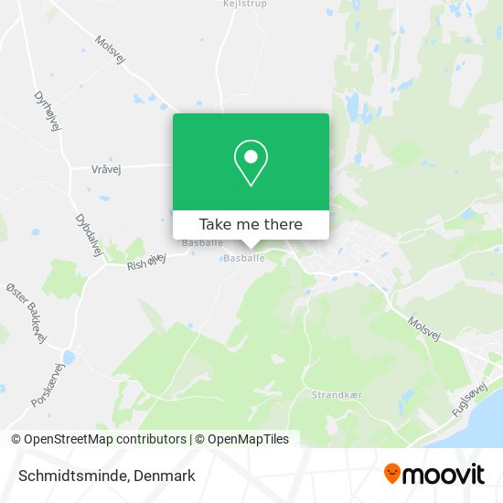 Schmidtsminde map