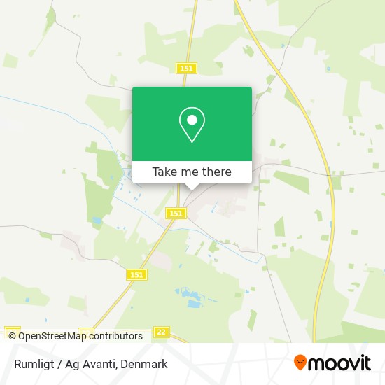 Rumligt / Ag Avanti map