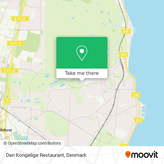 Den Kongelige Restaurant map