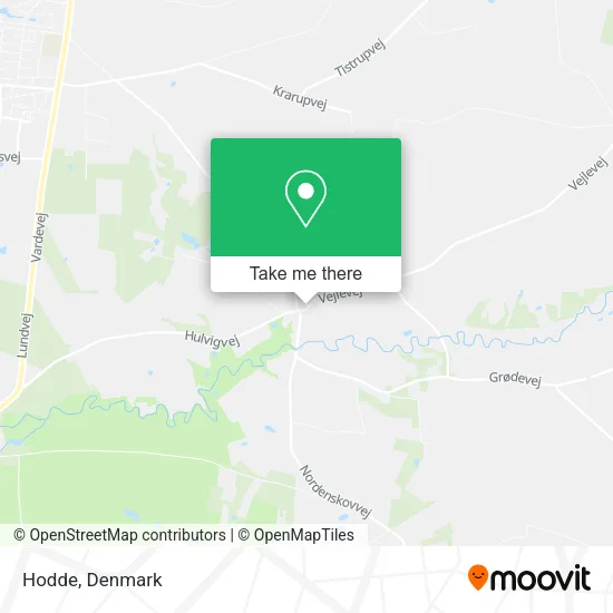 Hodde map