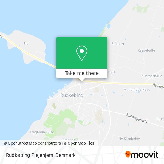 Rudkøbing Plejehjem map