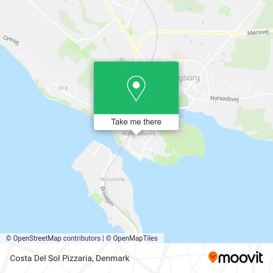 Costa Del Sol Pizzaria map