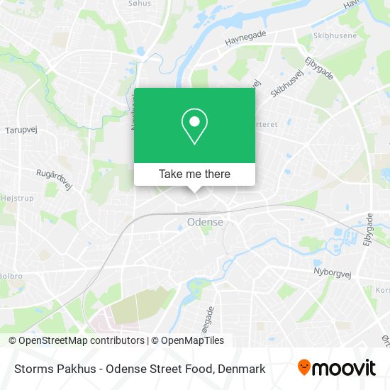 Storms Pakhus - Odense Street Food map