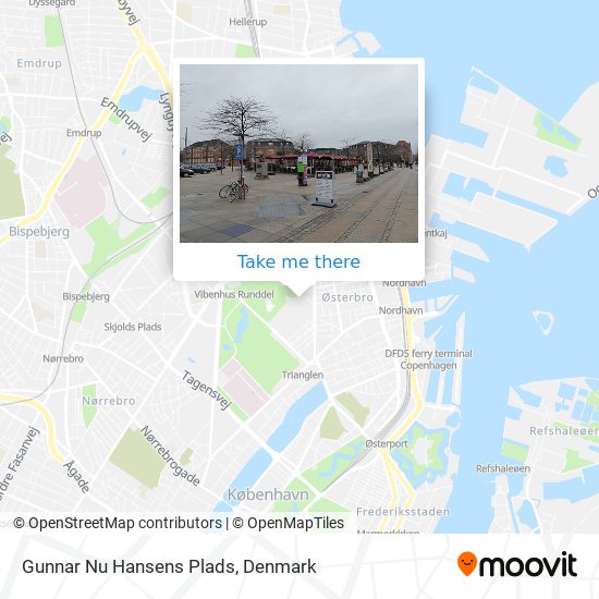 Gunnar Nu Hansens Plads map