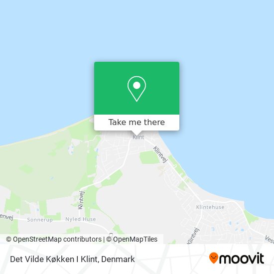 Det Vilde Køkken I Klint map