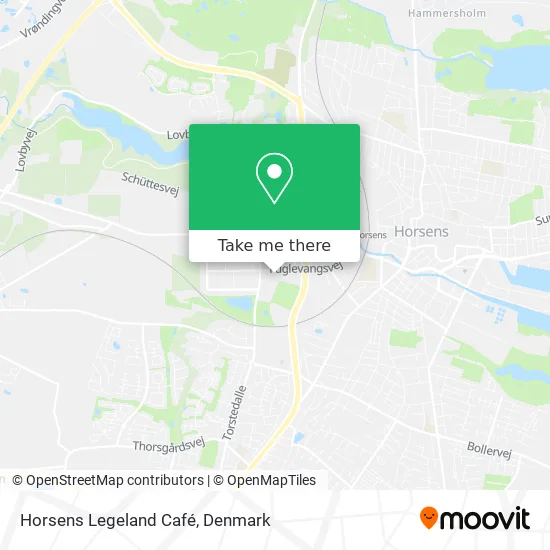 Horsens Legeland Café map