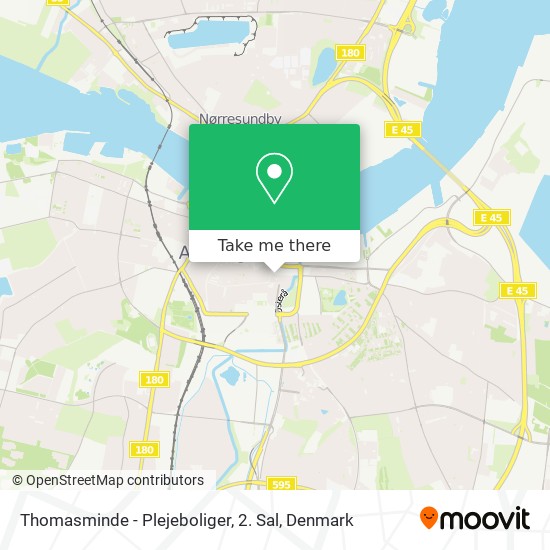 Thomasminde - Plejeboliger, 2. Sal map