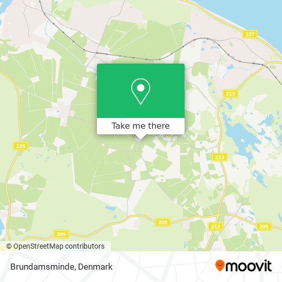 Brundamsminde map