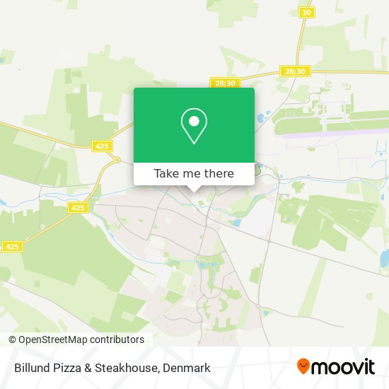 Billund Pizza & Steakhouse map