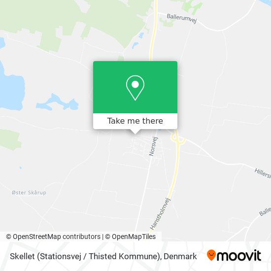 Skellet (Stationsvej / Thisted Kommune) map