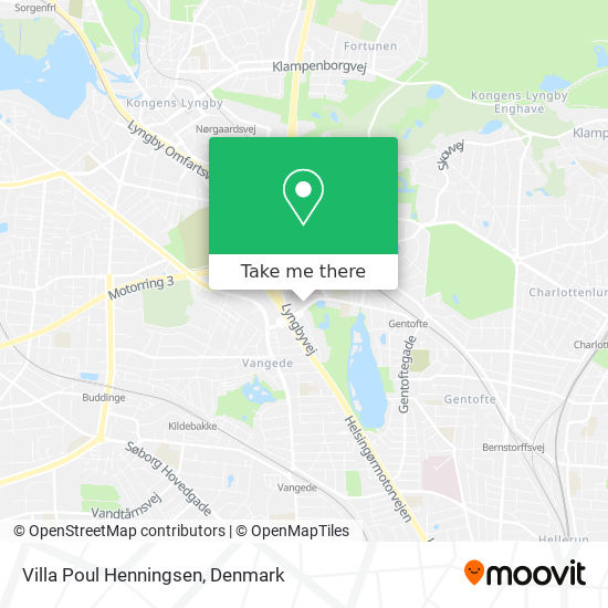 Villa Poul Henningsen map