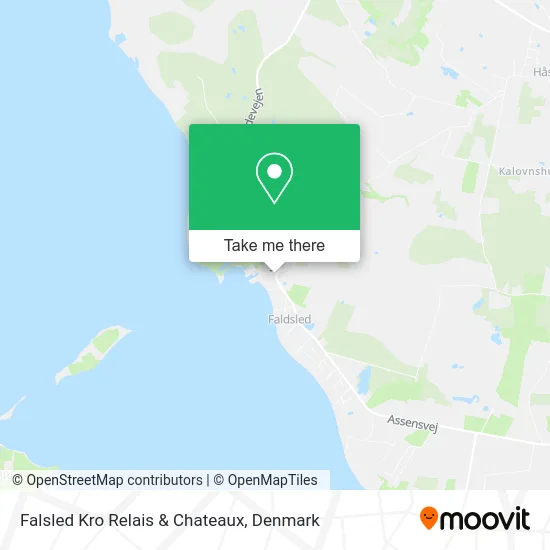 Falsled Kro Relais & Chateaux map