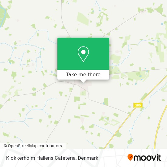 Klokkerholm Hallens Cafeteria map