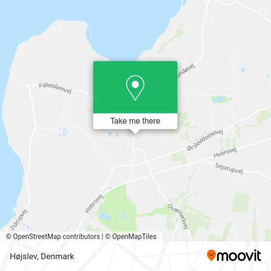 Højslev map