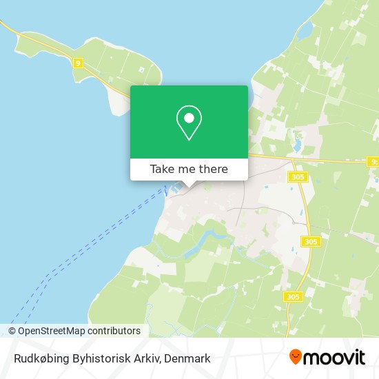 Rudkøbing Byhistorisk Arkiv map