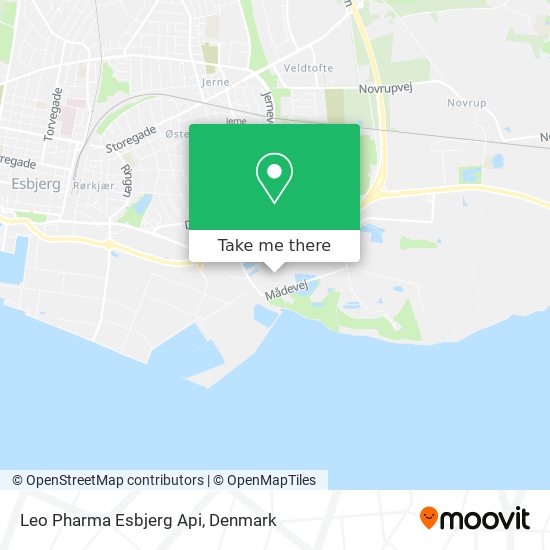 Leo Pharma Esbjerg Api map