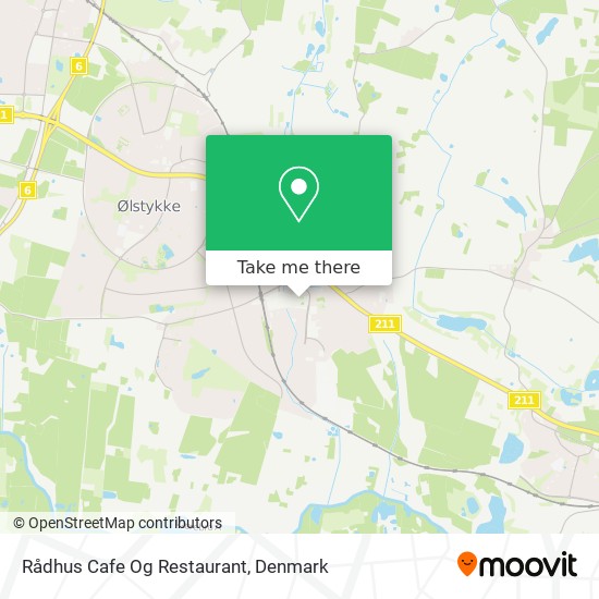 Rådhus Cafe Og Restaurant map